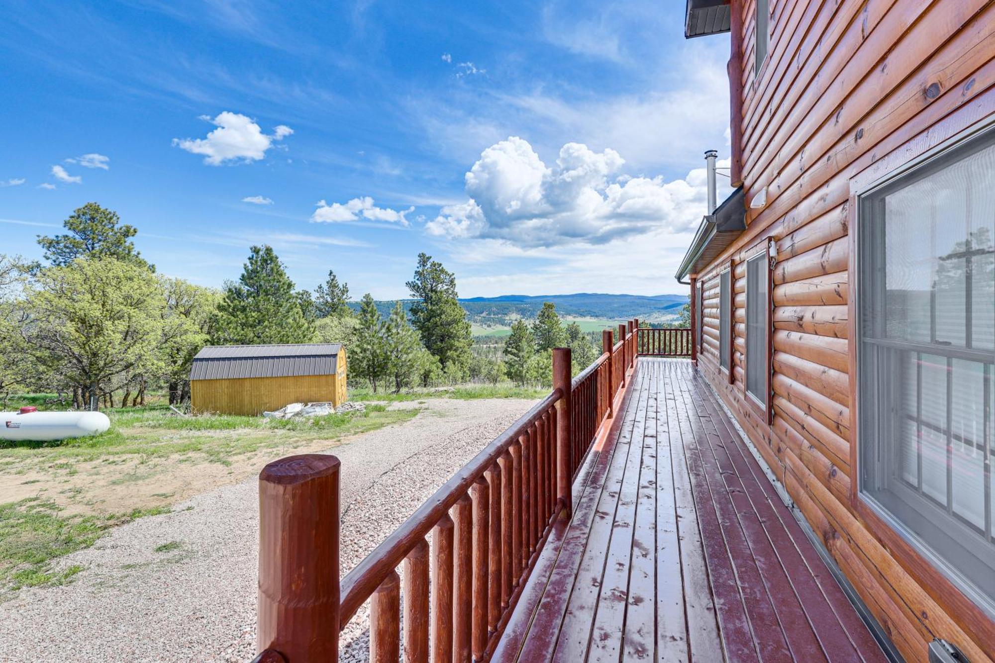 Peaceful Wyoming Cabin With Spacious Deck And Wet Bar! Sundance Exterior photo