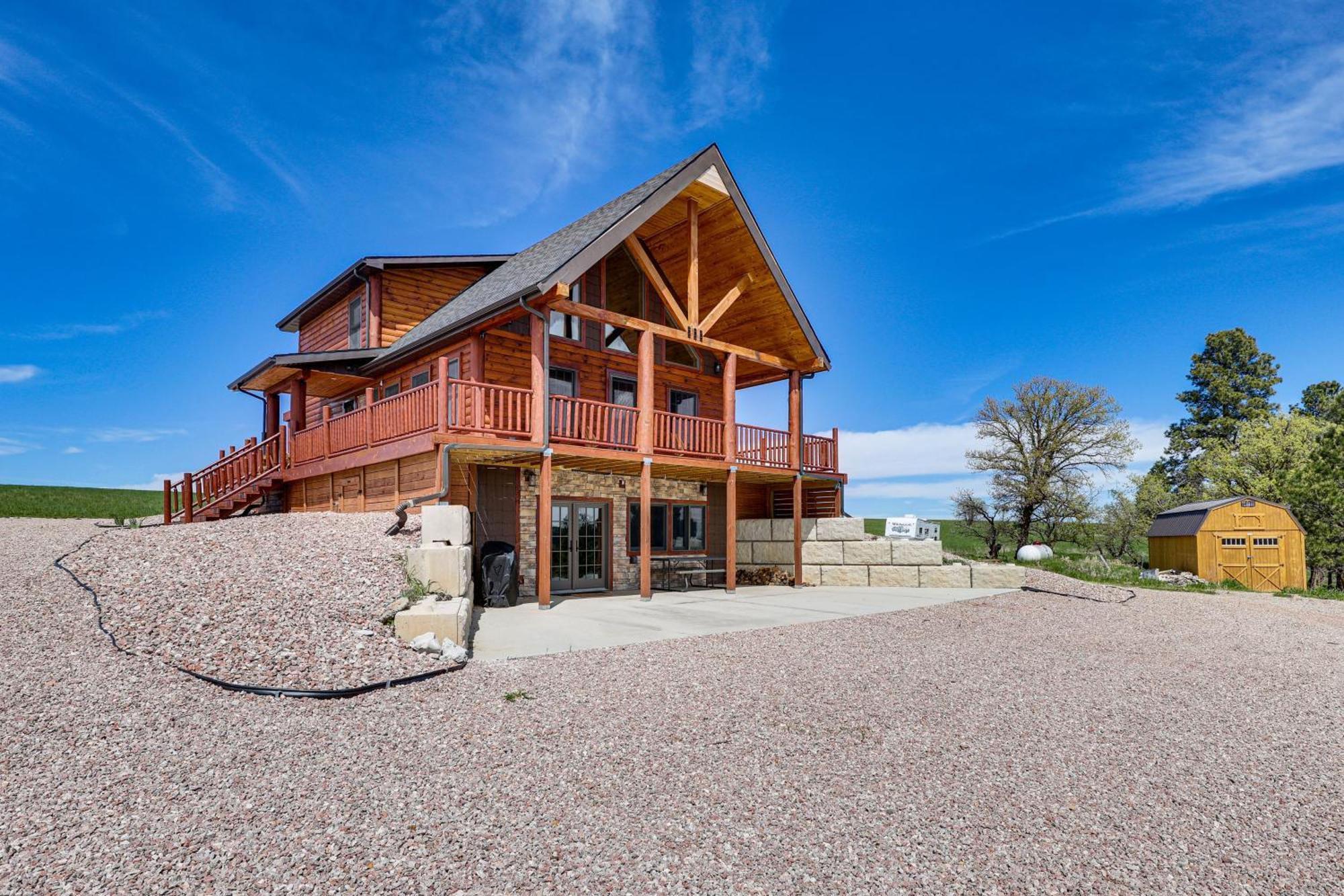 Peaceful Wyoming Cabin With Spacious Deck And Wet Bar! Sundance Exterior photo